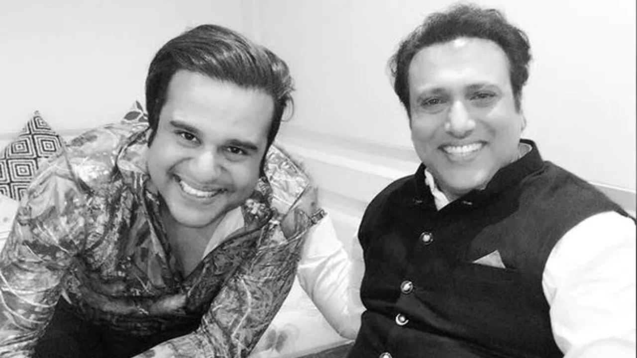 Let The Love Be Seen Off camera Too Govinda Reacts To Nephew Krushna Let The Love Be Seen Off camera Too Govinda Reacts To Nephew Krushna